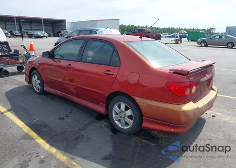 2006 Toyota Corolla S из США, поврежденный, VIN 1NXBR32E46Z684251